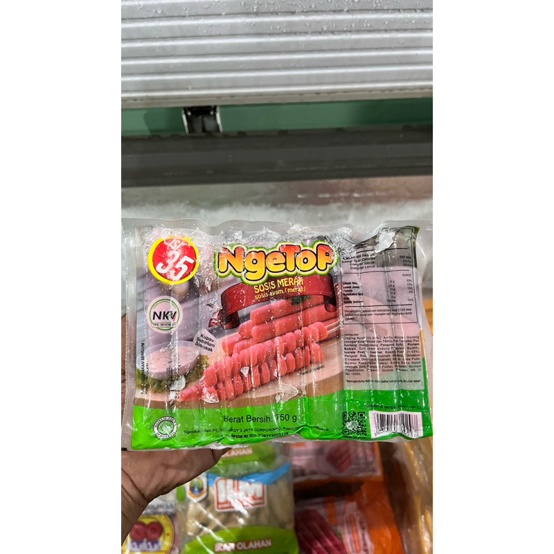 

Sosis Ngetop 750g isi 35