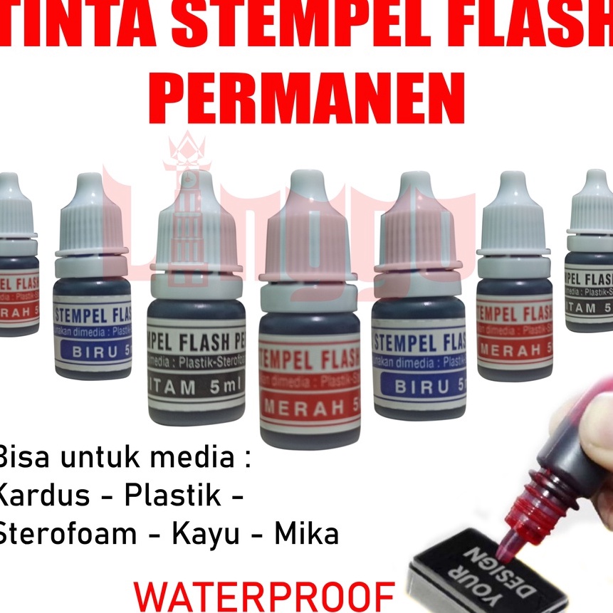 

Top Tinta StempelFlash Permanen Wateroof