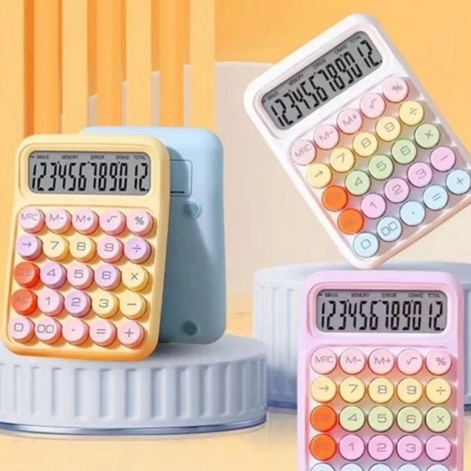 

Sale KOREA DOPAMIN KALKULATOR LUCU WARNA 12DIT DISPLAY KEYBOARD DOT MEKANIK TOMBOL ALAT TULIS SEKOLAH KANTOR KALKULATOR M KALKULATOR ESTETIK