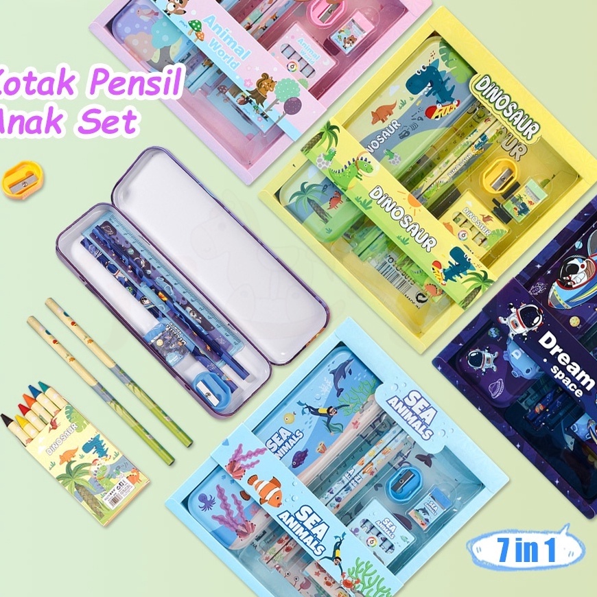 

Pilihan Poney Kotak pensil anak set Stationery untuk hadiah anak Sekolah kotak pensil karakter Alat tulis lengkap