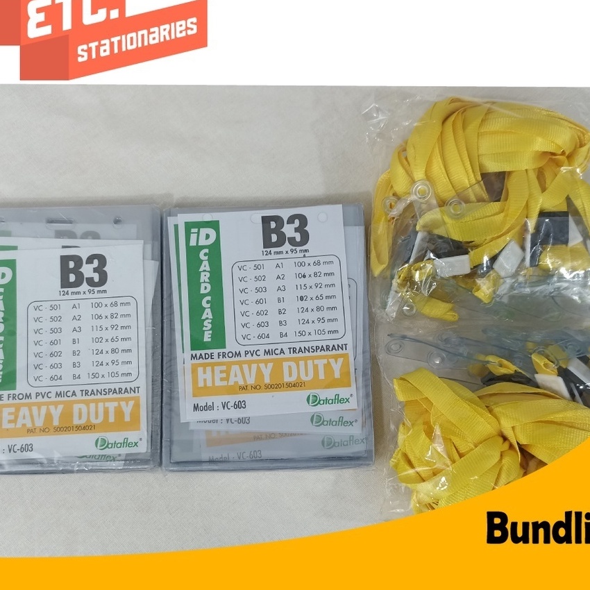 

KI3 Bundling Id Card B3 Tali Nylon Soft Pvc NYLKSFP