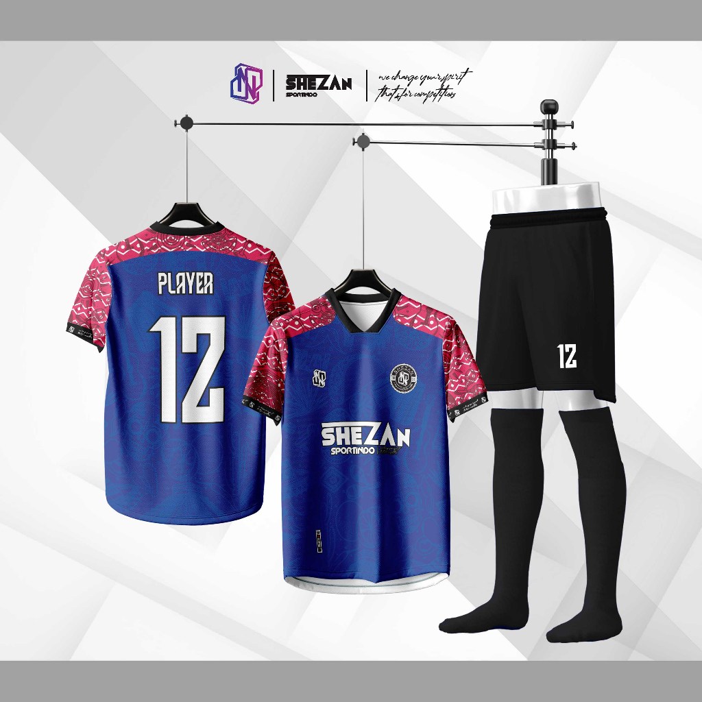 Jersey futsal custom, bola, takraw, futsal cewek full printing, volly, badminton