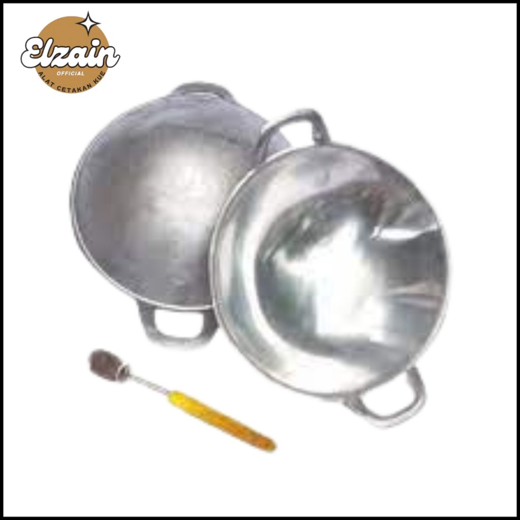 Penggorengan Wajan Kecil Serabi Aluminium Tebal No 7
