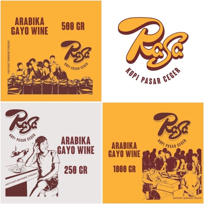 

Arabika Gayo Wine 250gr/1kg fresh asli biji/ bubuk giling halus/giling medium