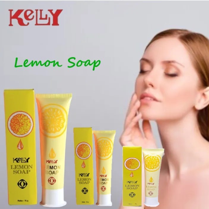 KELLY LEMON SOAP / SABUN KELLY LEMON / SABUN CUCI MUKA KELLY