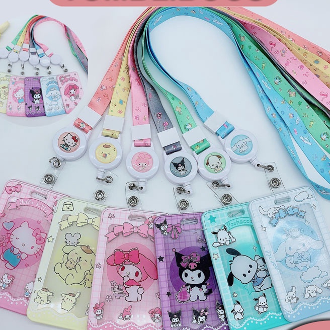 

FG2 Pelindung Kartu Flap Pelindung Kartu Peng Kartu Identitas Acrylic Card Holder Relief Pattern Dengan Gantung Leher Holder