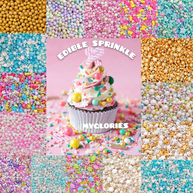 

Hemat Harga Edible Sprinkle Hiasan Sprinkel Murah Bisa Di Makan Springkel Kue Ulang Tahun