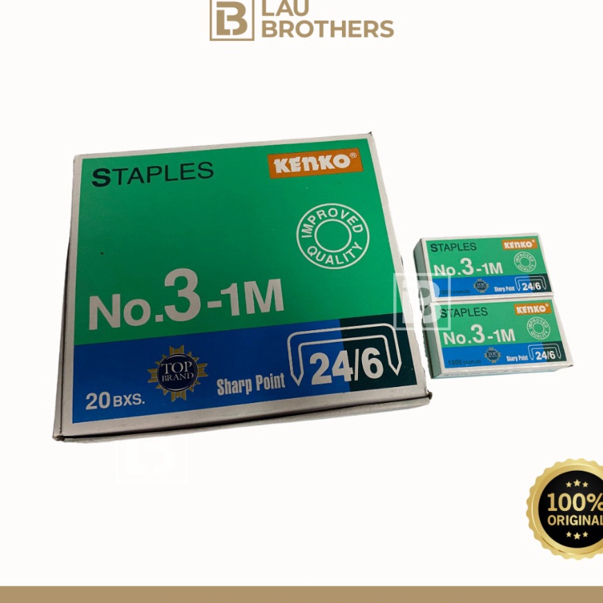 

Hemat KENKO ISI STAPLER NO3 1pak