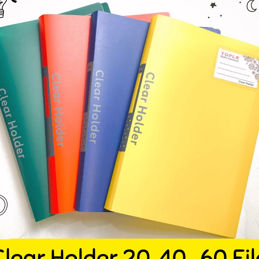 

KP8 Clear Holder Folio COD Folio Dokumen Keeper F4 Folio 2 4 6 Lembar