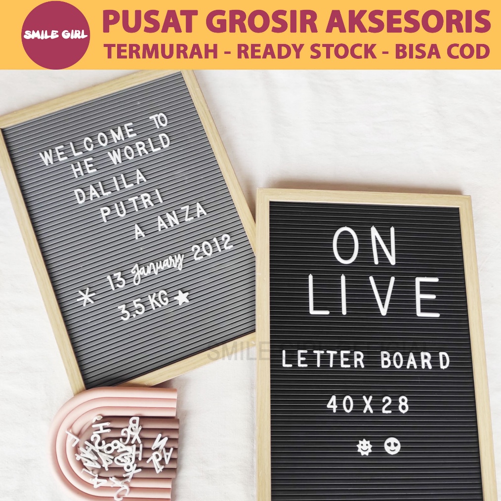 

Hadiah Gratis SG PUSAT GROSIR 4 PCS Papan Nama Bayi Size 4x28cm Letter Board Kekinian Sudah Include Huruf