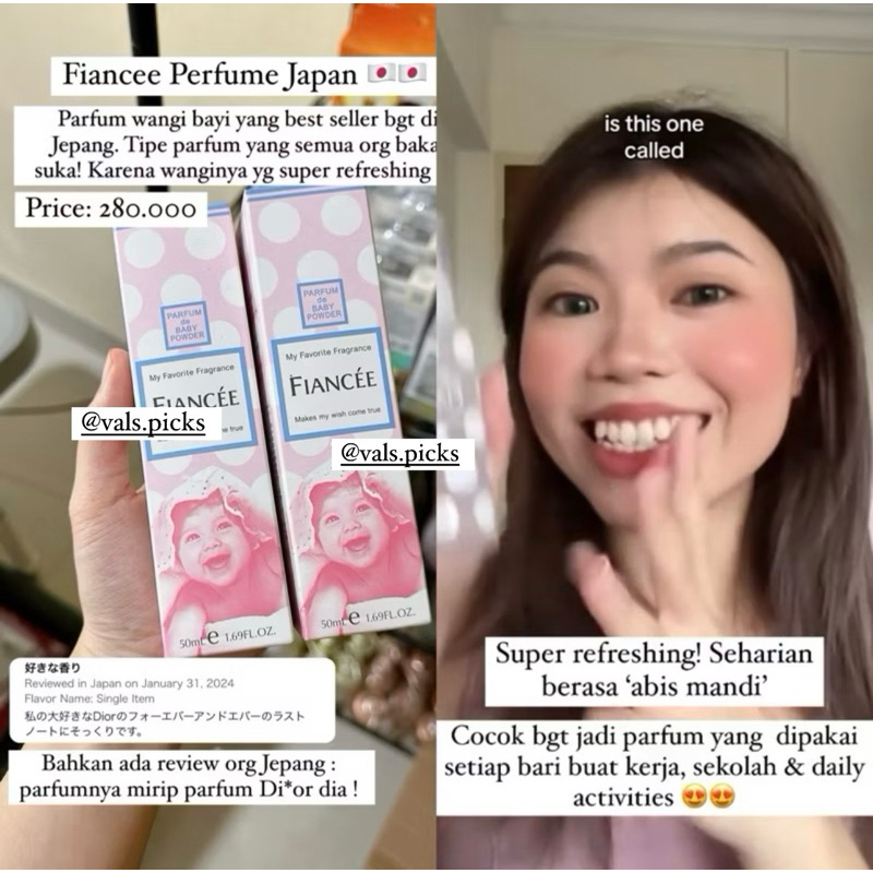 Fiancee Baby Parfum JAPAN