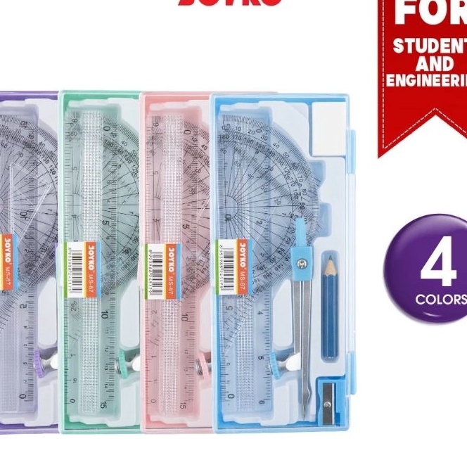 

Terkini Math Set Jangka Joyko MS87