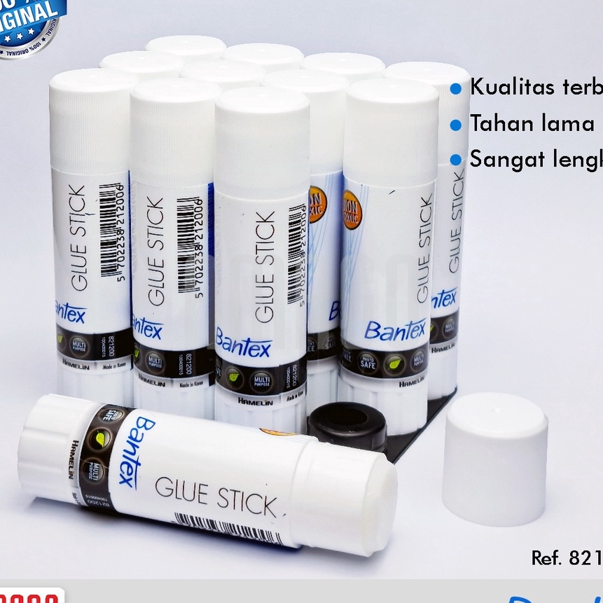 

Potongan BANTEX Glue Stick Lem Kes 35 gram 8212