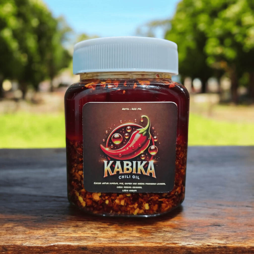 

Kabika Chili Oil Ebi Minyak Cabe Sambal Minyak Kemasan 200 Gram