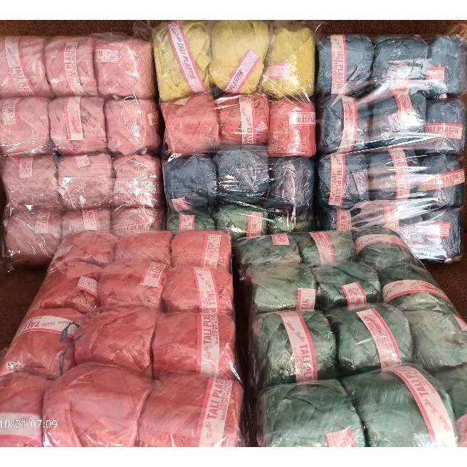 

Premium TALI RAFIA WARNA WARNI ISI 12 PCS PERLUSIN