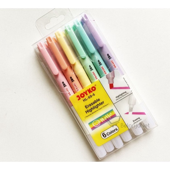 

FG2 Erasable Hhlhter Penanda Dapat Dihapus Joyko HL696