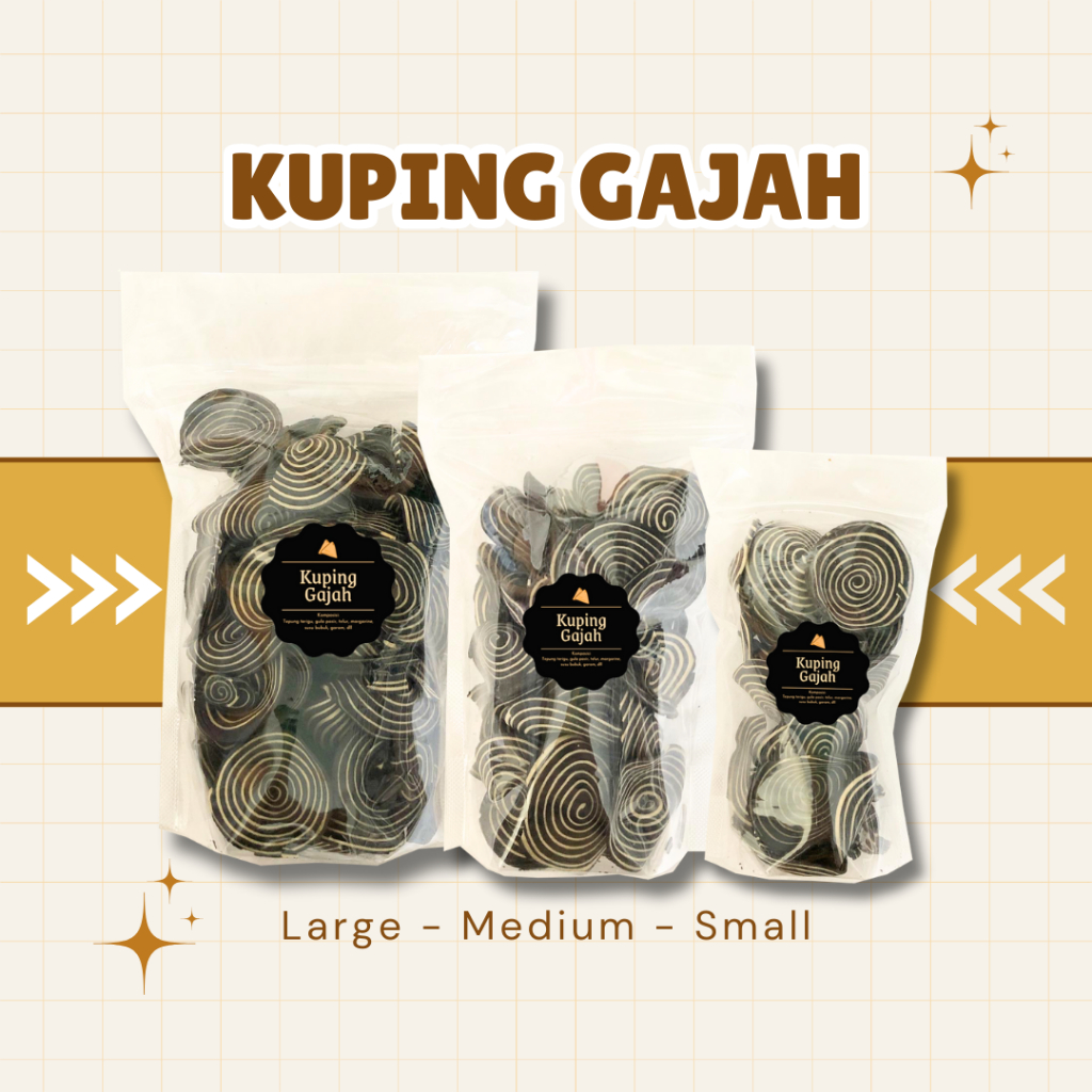 

[DELISH SNACKS] Kuping Gajah / Snack Cemilan Camilan Jajanan Manis