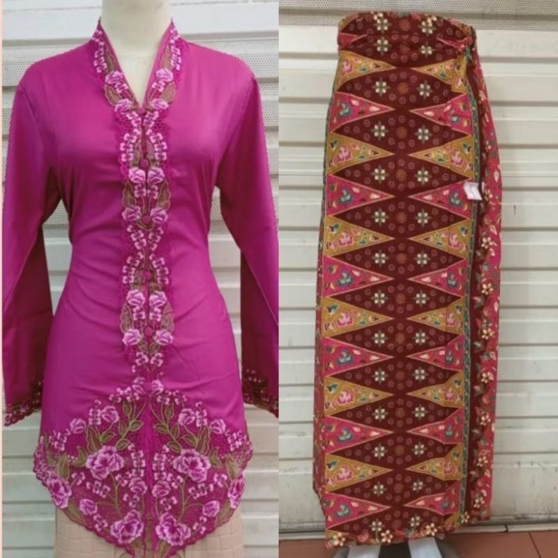 Kebaya encim Betawi 1 set // kebaya encim Betawi jumbo // kebaya encim Betawi modern // kebaya encim