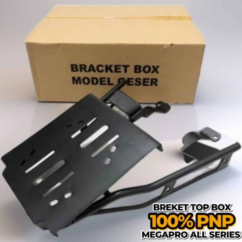 Breket/bracket top box model geser motor megapro all series