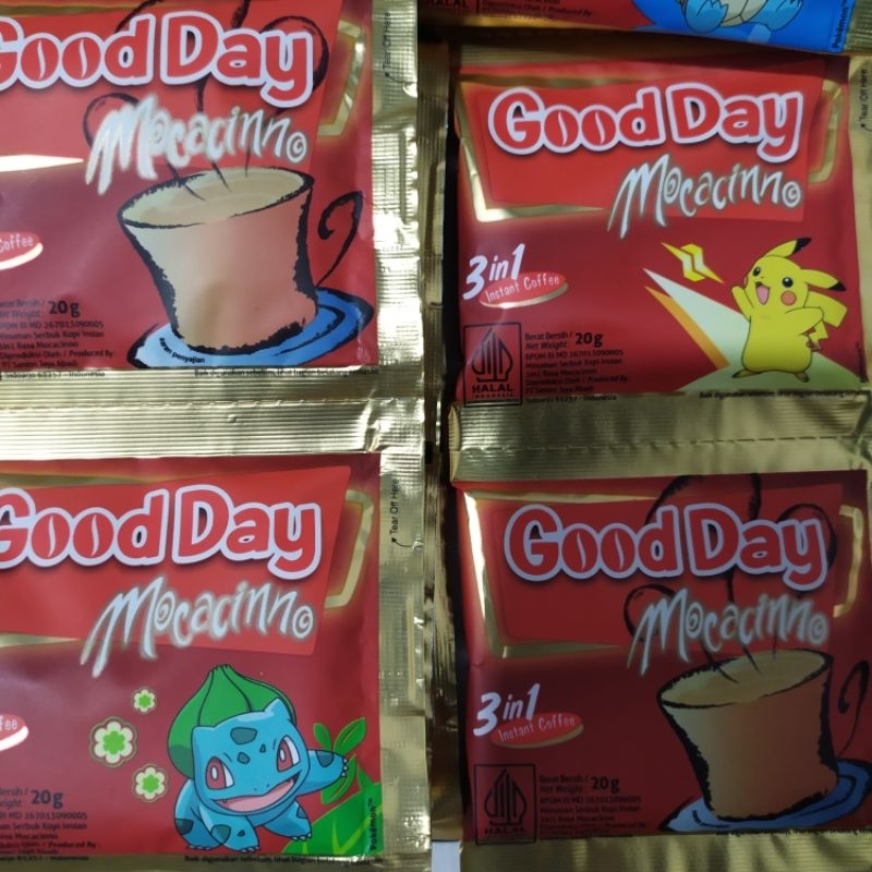 

Kopi Good Day Mocacinno Sachet Ecer