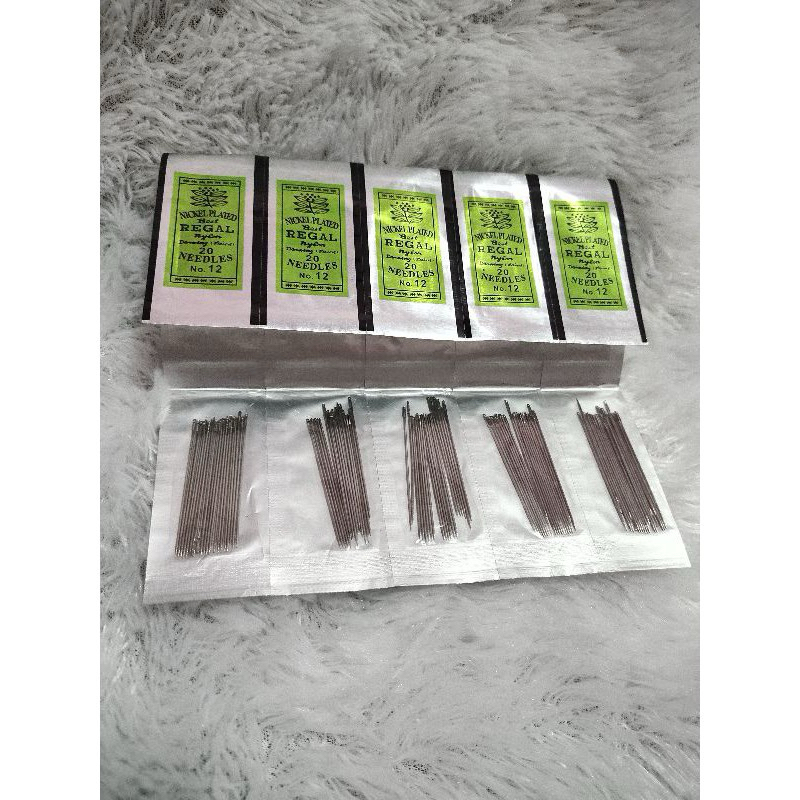 jarum/jarum payet/jarum payet regal/jarum jahit/jarum mote/jarum manik