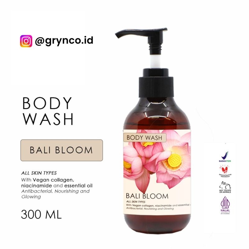 Kana Bali Nourishing Body Wash Bali Bloom - Sabun Mandi