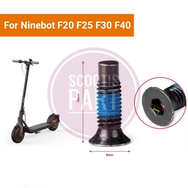 Baut Sekrup Tiang Skuter Listrik Segway Ninebot F20 F25 F30 F40