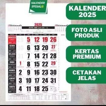 

KALENDER DINDING 2025