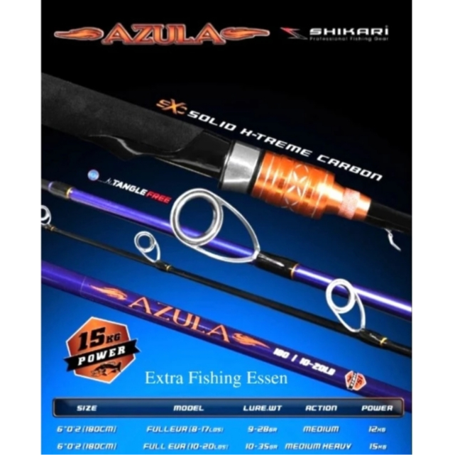 JORAN SHIKARI AZULA 180CM 10-20LBS JORAN PANCING MANIA