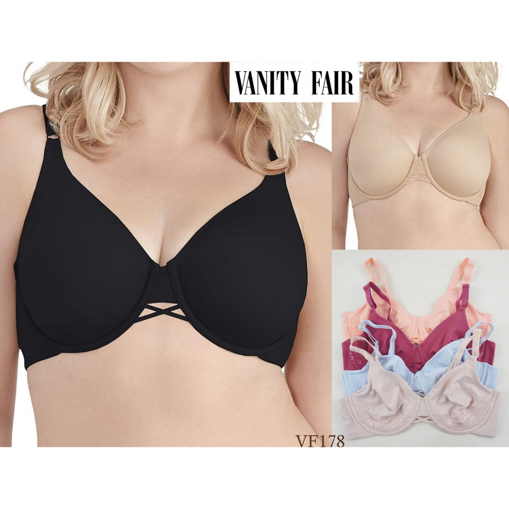 PROMO Bra Wanita Jumbo Big Size Kawat VANITY FAIR Tanpa Busa 42C s/d 44DDD Underwire Full Cup