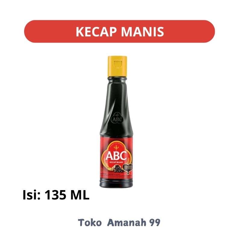 

Kecap Manis ABC 135ML