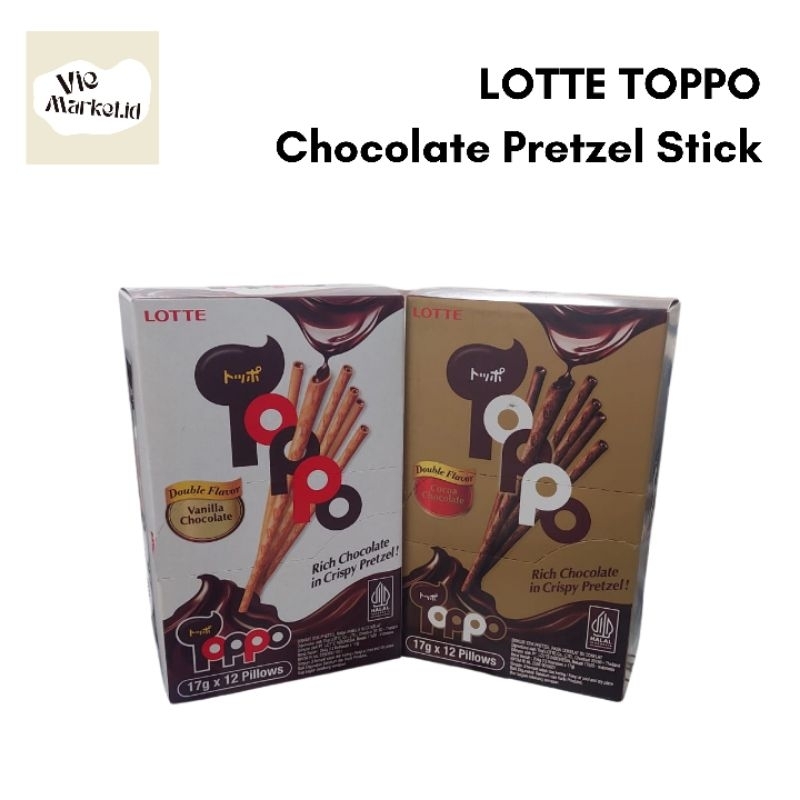 

TOPPO Chocolate Pretzel Stick