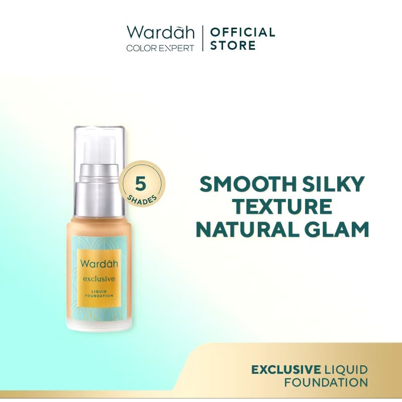 WARDAH - Excluesive Liquid Foundation | 100% ORI