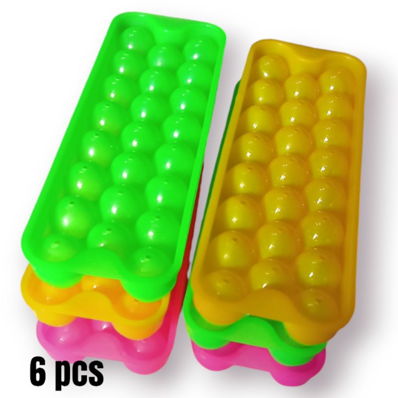 6 pcs dan 3 pcs Cetakan agar-agar jelly 23 lubang bentuk telor puyuh es jelly ball food grade