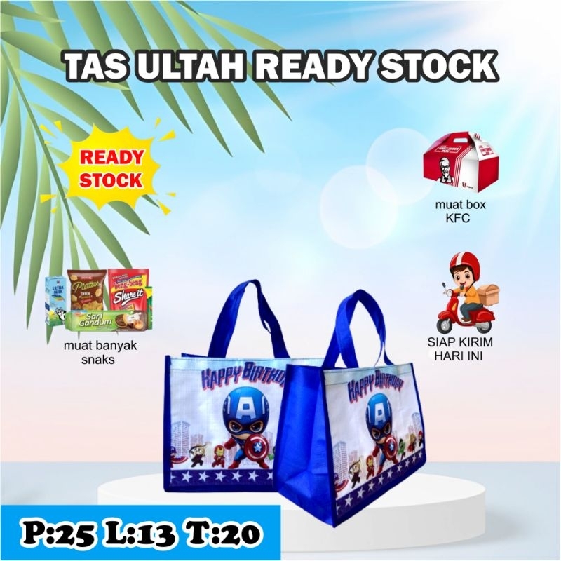 

Tas Ulang Tahun Ready Stock/Tas Ulang Tahun Terlaris/Tas Ulang Tahun P:25 L:13 T:20/Tas Ready/Tas Ultah Murah