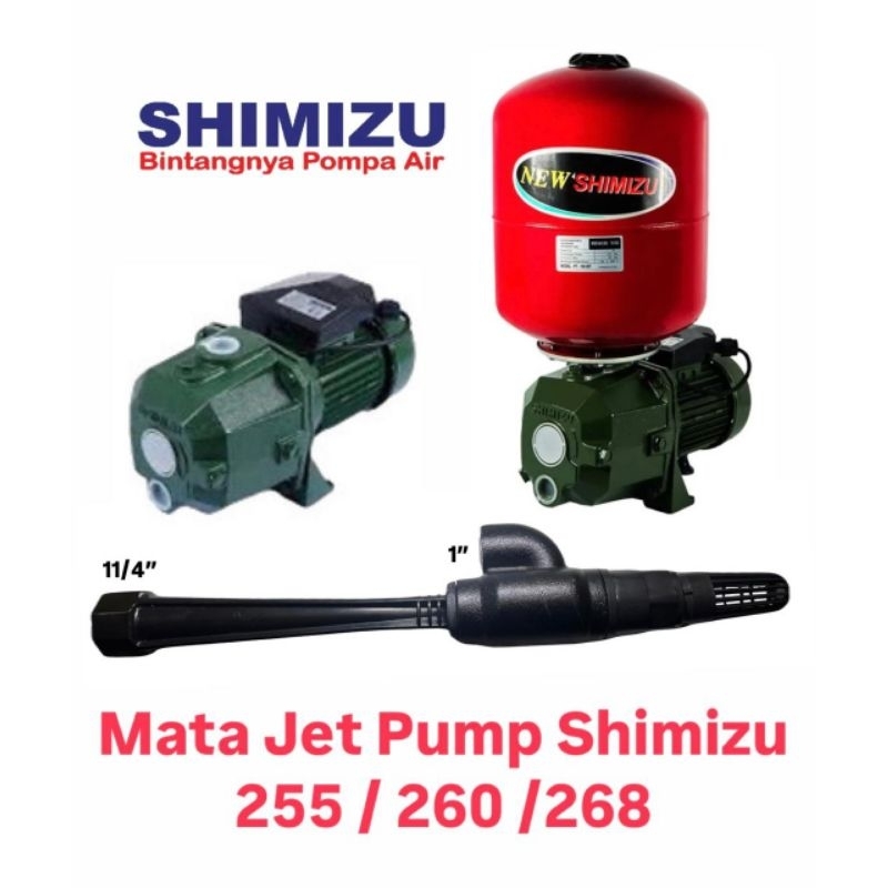 Shimizu Mata jet Pump 255 / 260 / 268 merk SE
