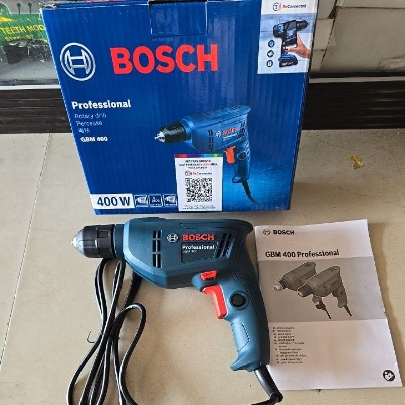 MESIN BOR BOSCH BOLAK BALIK 10MM BOSCH GBM 400 (2ARAH)