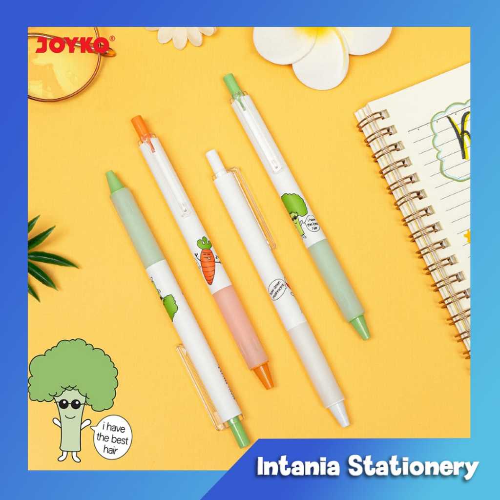 

Gel Pen Pulpen Pena Joyko GP-381 Feeling Good 0.5 mm