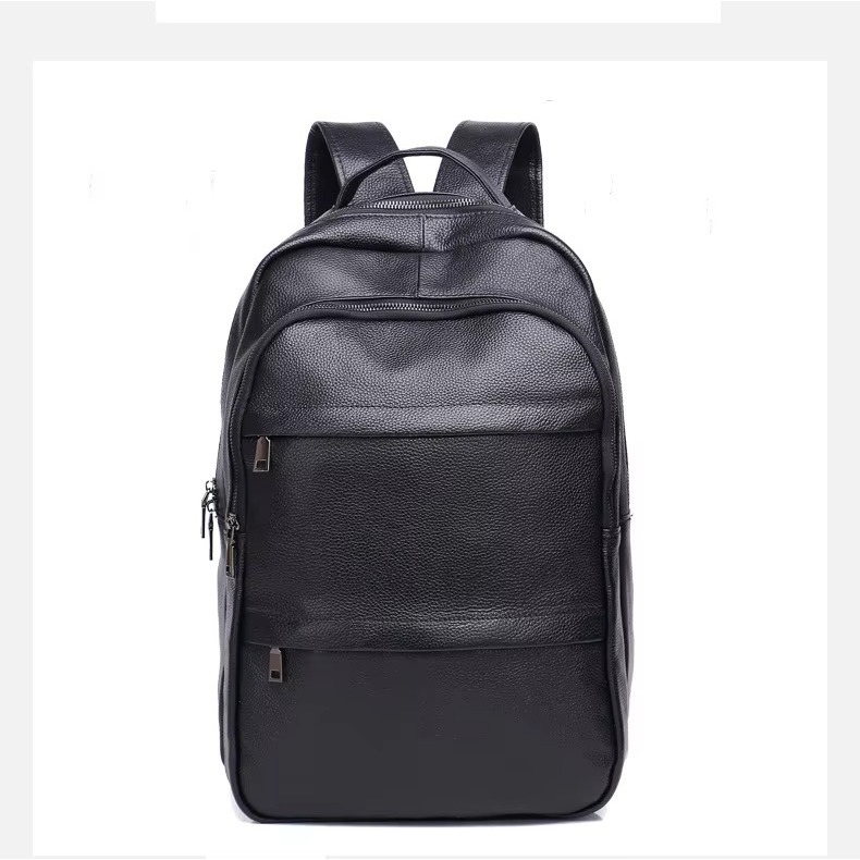 Ransel Pria Kulit Asli Sapi Ransel Pelajar Kulit Asli Tas Laptop- Tas Kulit Asli Garut