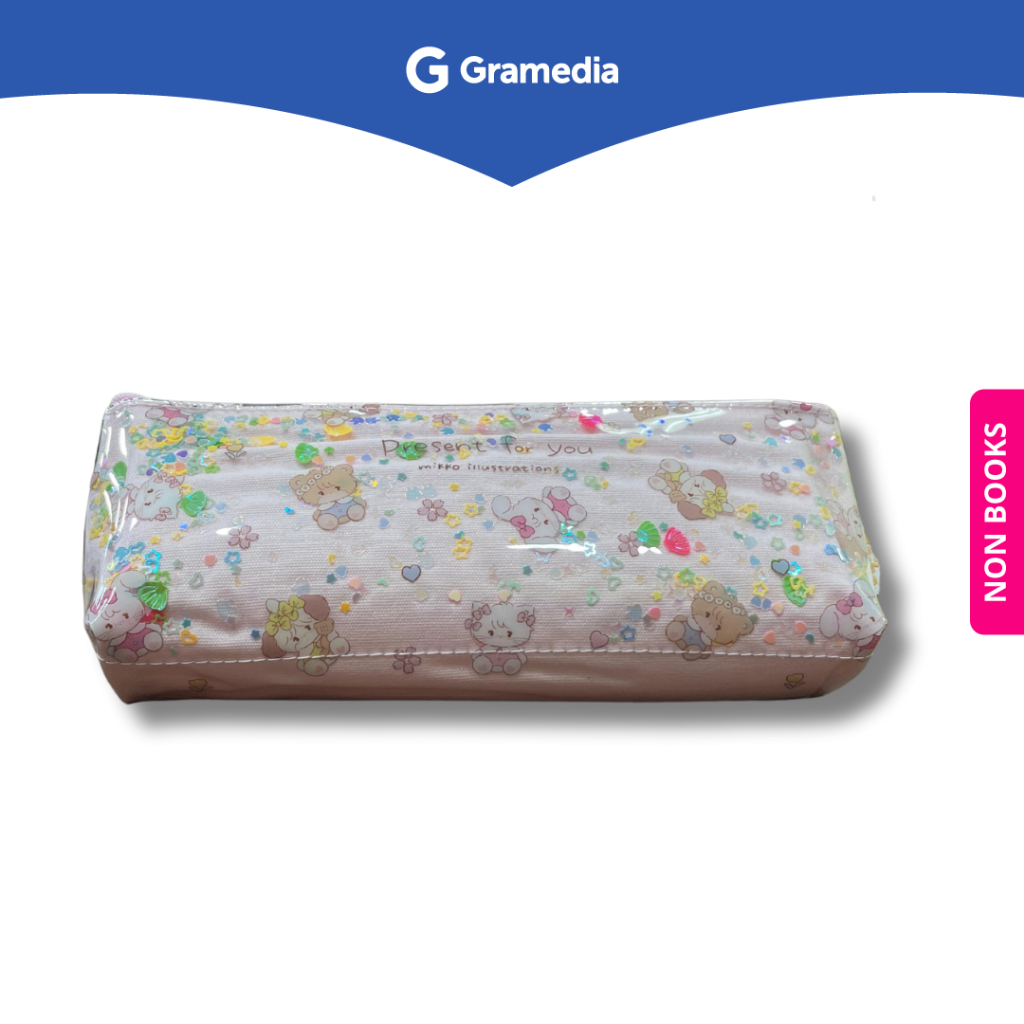 

Gramedia Depok - KAKO PENCASE TRAPEZOID PINK SAKURA MIKKO