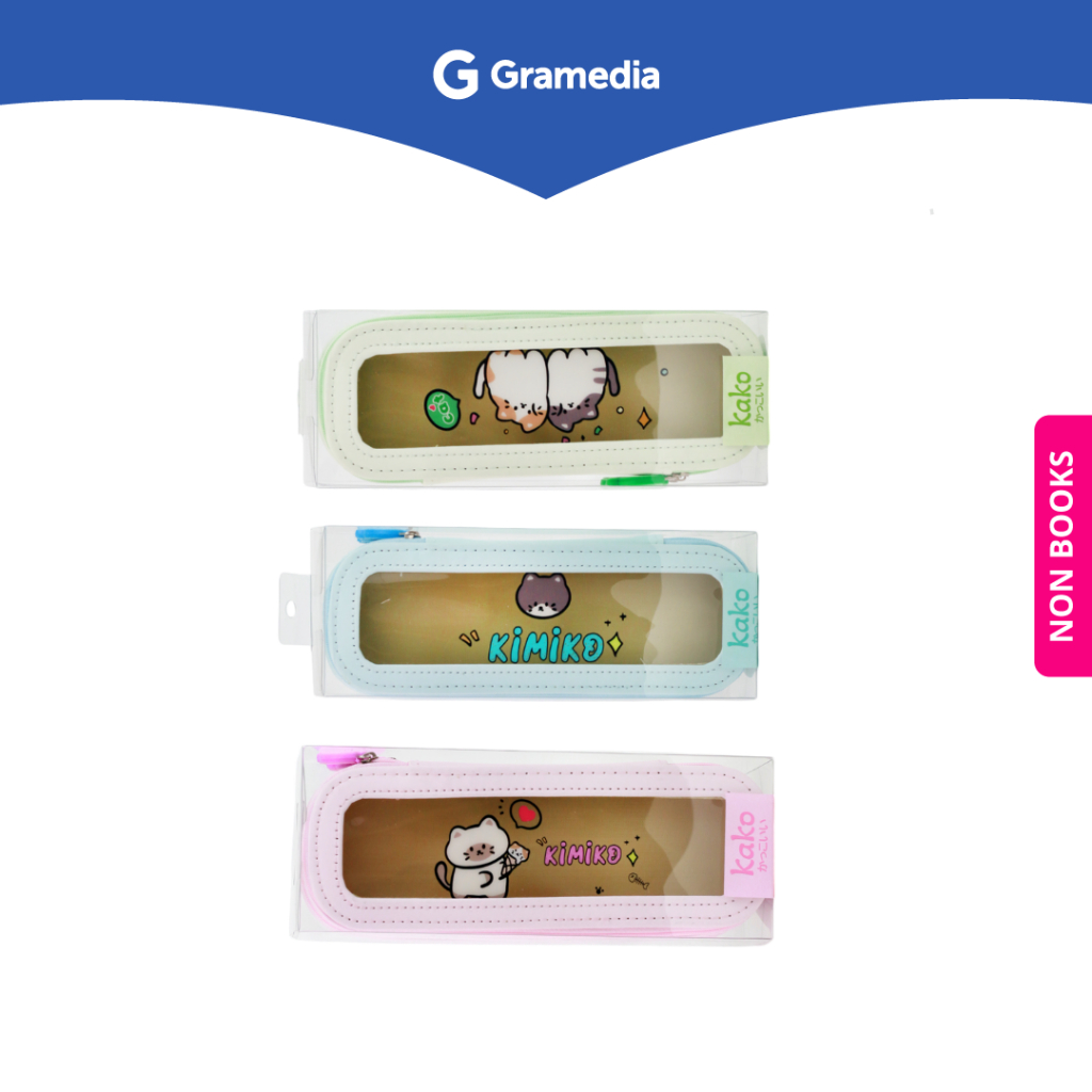 

Gramedia Depok - KAKO KIMIKO CAT DOUBLE LAYER PENCASE MHL070660