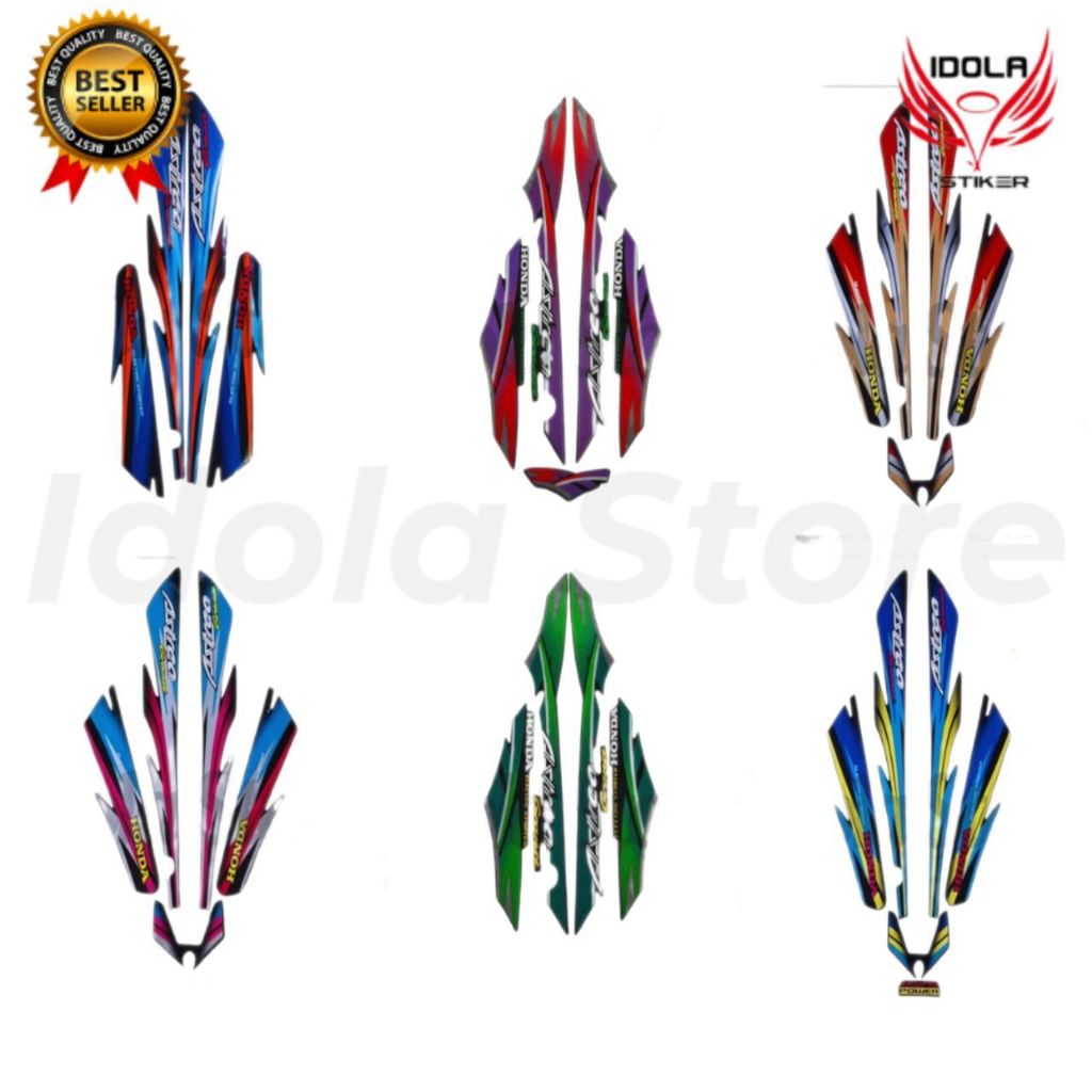 Stiker Sticker Striping Astrea Grand 1996 - List Astrea Grand 1996 termurah&terlaris