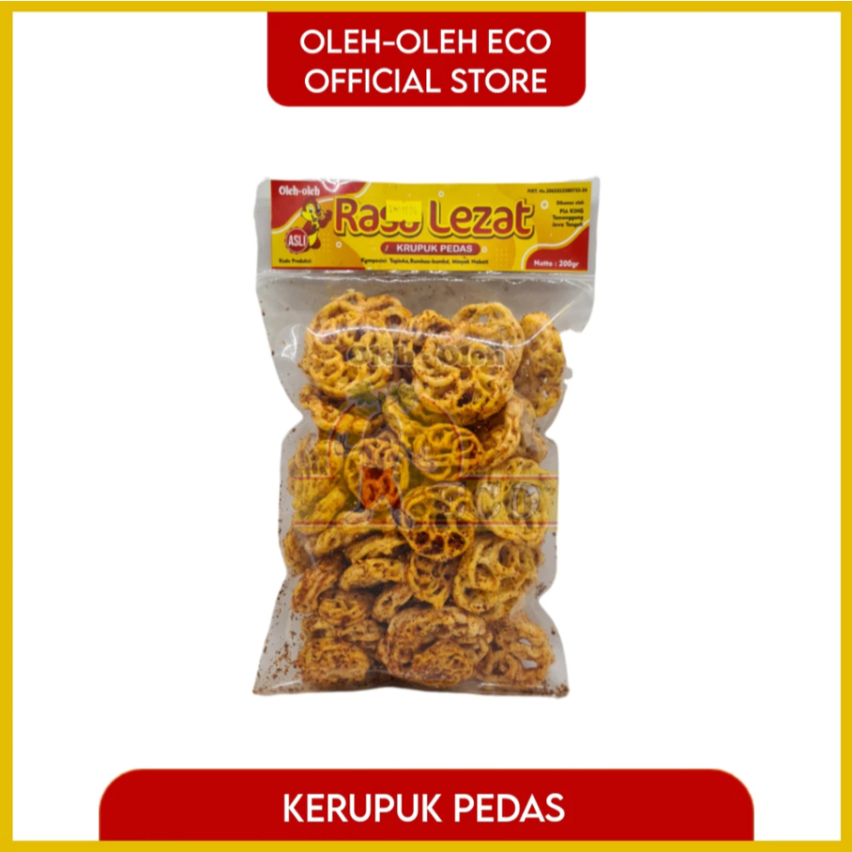 

Kerupuk Krupuk Mawar Pedas Seblak Kering RASA LEZAT