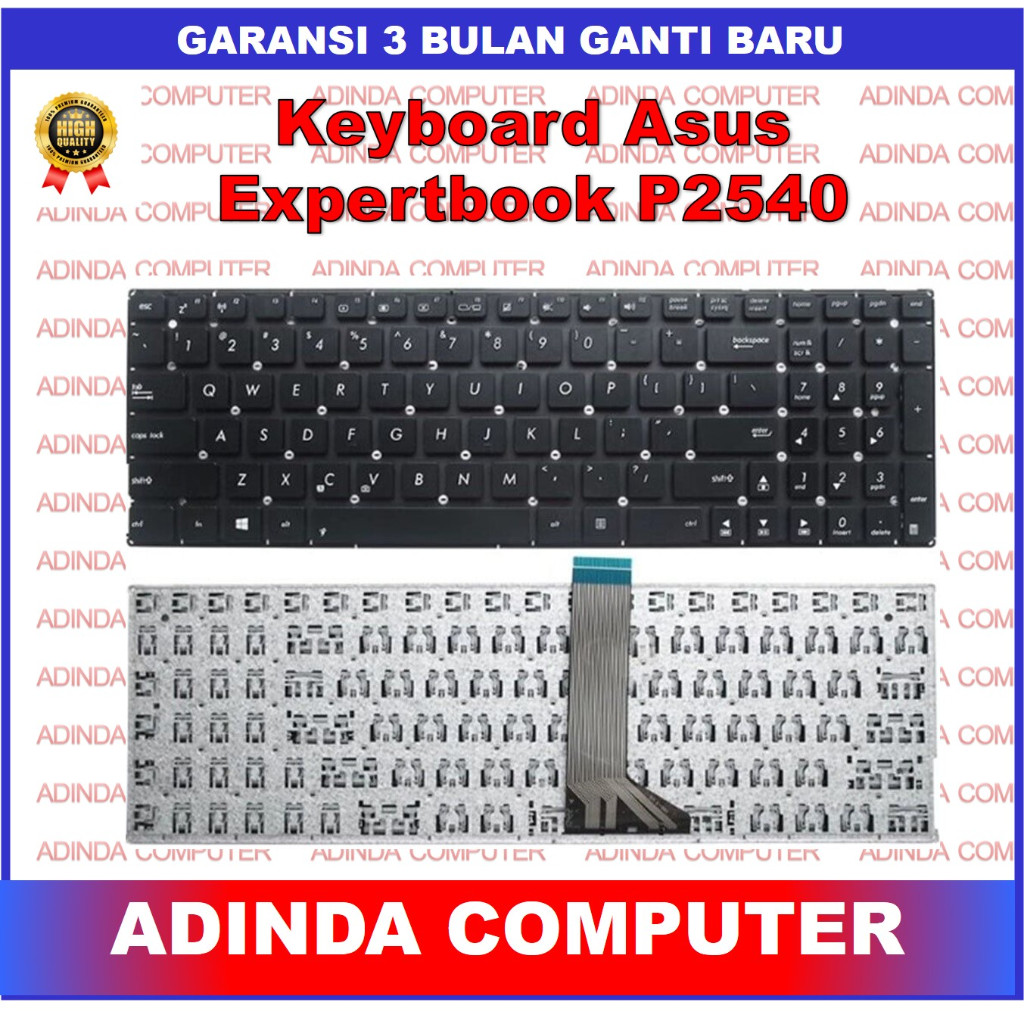 Keyboard Asus Expertbook Asuspro P2540 P2540n P2540nv P2540U P2540UA P2540UB P2540UV