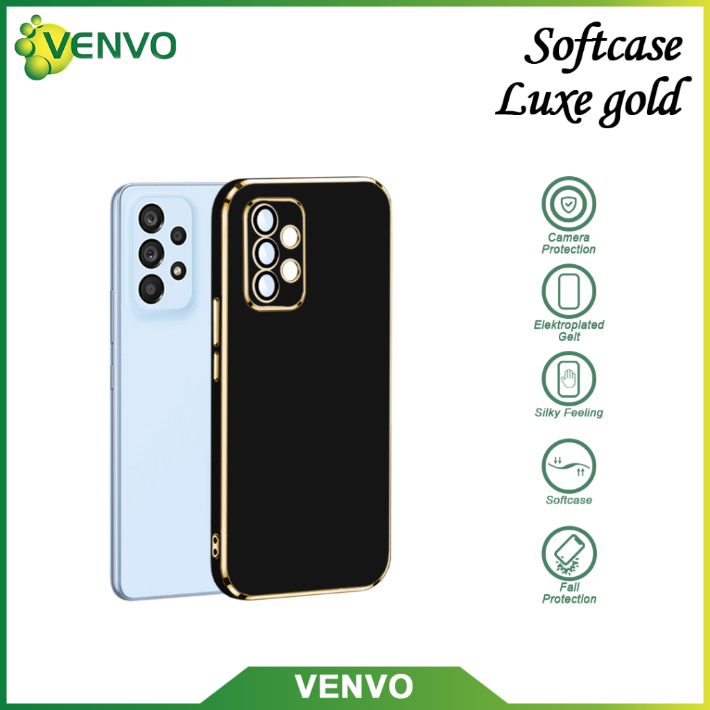 VENVO - VV39 Luxe Gold Iphone 6 6S 6 Plus 6S Plus 7 8 7 Plus 8 Plus 11 11 Pro 11 Pro Max 12 12 Pro 1