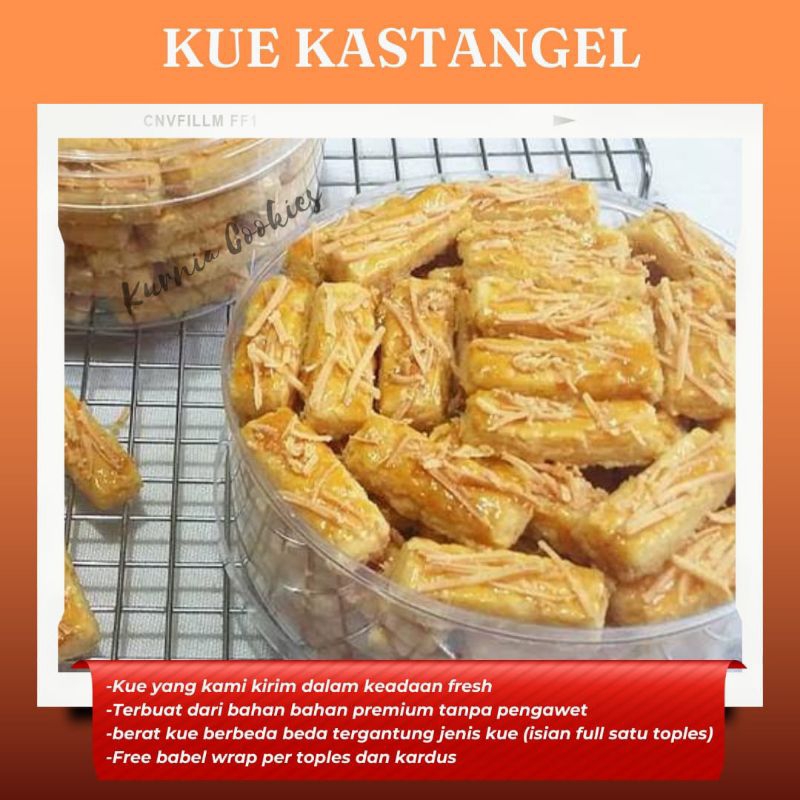 

Kue Kastangel Keju Ukuran 500 Gram (1/2 kg)