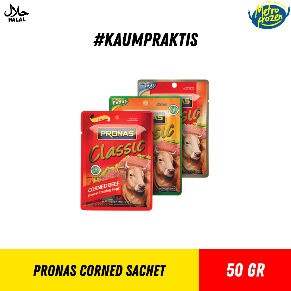 

PRONAS Corned Saschet 50gr