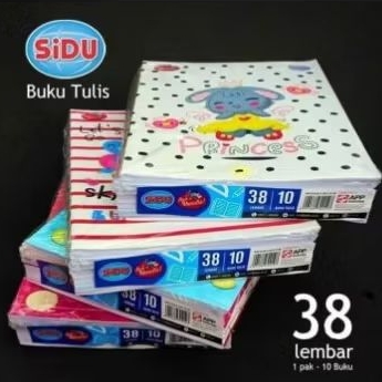 

BUKU TULIS SIDU/SINAR DUNIA 38 LEMBAR