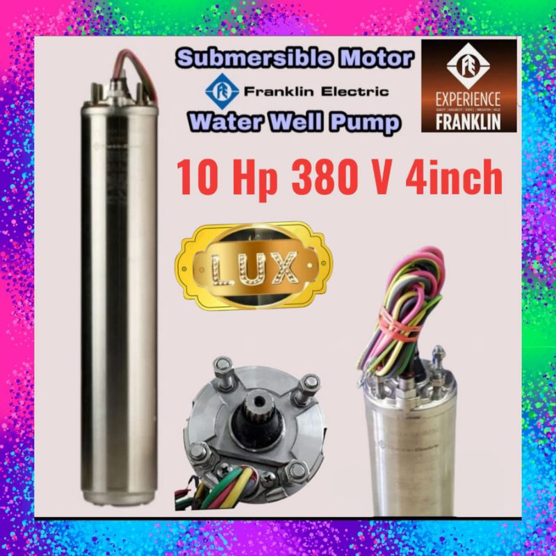 Dinamo motor pompa satelit 4inch 10Hp 380v FRANKLIN MEXICO 4dfs8/44 submersible 4" 4dfs14/25 drakos 