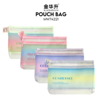 

Kinhshion 3D Double Layer Document Bag A4 MW74221 - Tempat berkas jala versi Korea / Pouch Serbaguna
